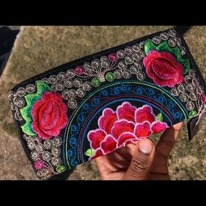 🌺 Pink rose designed wallet 🌺